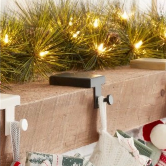 NWT, Hearth & Hand Holiday Stocking Holder, Matt Black - Picture 3 of 5